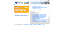 Desktop Screenshot of p-info.cz