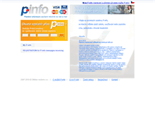 Tablet Screenshot of p-info.cz